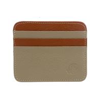 yanwuwa Cartera multifuncional para tarjetas de monedas, elegante y cartera para uso diario y viajes, Liwen - Oran de dos colores