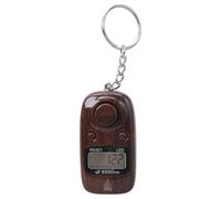 yanwuwa Contador digital electrónico LED con textura de madera portátil, ahorro de energía, para práctica espiritual, alivio del estrés, ejercicio de dedos