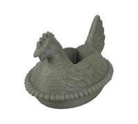 yanwuwa Dispensador de jabón de gallina con forma de pollo, organizador de jabón espumoso para decoración de interior y exterior, accesorio de baño