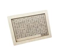 yanwuwa Elegantes alcancías de madera con ranura para objetivos y caja de ahorro de dinero en efectivo para gestión de dinero y elegante tarro de presupuesto para habitación