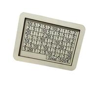 yanwuwa Elegantes alcancías de madera con ranura para objetivos y caja de ahorro de dinero en efectivo para gestión de dinero y elegante tarro de presupuesto para habitación