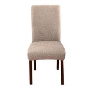 yanwuwa Funda elástica de poliéster con patrón de hojas decorativas, antideslizante, lavable, para muebles del hogar, funda protectora para silla, ajuste elástico