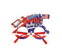 yanwuwa Gafas para el Día de la Independencia, para fiestas, celebran con y Spirit Festivitys, decoración de letras de EE. UU