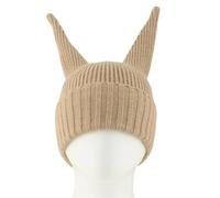 yanwuwa Gorro acrílico cálido para niños y niñas de 3 a 10 años, accesorio para clima frío, varios tamaños, térmico para niños, caqui, Talla única