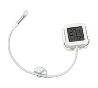yanwuwa Herramienta de control de temperatura y humedad para acuarios, con cambio de grados Celsius, ideal para peceras, acuarios de agua salada, monitor digital de temperatura de peces, higrómetro de