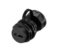 yanwuwa IP68 HDTV Acoplador de enchufe directo conector hembra 4K mamparo adaptador para transmisión de sonido claro y video impermeable