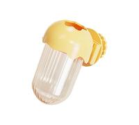 yanwuwa Jaula a prueba de derrames para verduras con compartimento de almacenamiento de agua que evita la contaminación alimentaria, construcción de poliestireno permanente, proveedor de aves de