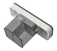 yanwuwa Juego de cuencos para mascotas de recarga automática con bandeja de acero inoxidable y dispensador de agua antiderrames, diseño que ahorra espacio para animales pequeños, cuenco de comida para