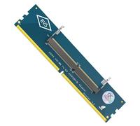 yanwuwa Laptop SO DDR5 a Desktop DDR5 DIMM Tarjeta adaptadora para aplicaciones informáticas de alta frecuencia Conversor DIMM de alta frecuencia