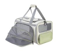 yanwuwa Mochila de viaje para gatos, bolsa de hombro transpirable para mascotas para jugar al aire libre