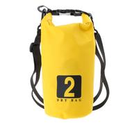 yanwuwa Mochila impermeable flotante enrollable para kayak, rafting, natación, equipo al aire libre, bolsa seca 2L/3L/5L/10L/15L/20L, Amarillo, 2 L