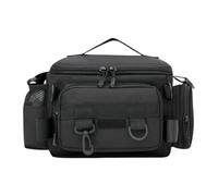 yanwuwa Mochila para aparejos de pesca al aire libre, impermeable, multibolsillos, bolsa de almacenamiento para equipo de pesca, bolsas de gran capacidad, resistente al hombro, e, Talla única