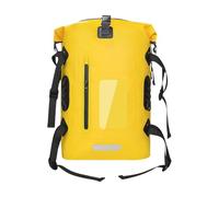 yanwuwa Mochilas ergonómicas de camping, impermeables, reflectantes, para actividades al aire libre, mallas permeables, senderismo, amarillo, 30L