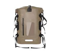 yanwuwa Mochilas ergonómicas de camping, impermeables, reflectantes, para actividades al aire libre, mallas permeables, senderismo, Color café, 30L
