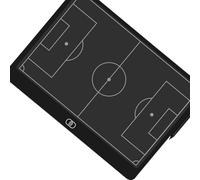 yanwuwa Panel de entrenamiento LCD permanente de 16 pulgadas para práctica de baloncesto, resaltando más de 100000 reescrituras, negación, desvanecimiento, de lo contrario, marcas plan, botón