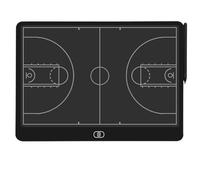yanwuwa Panel de entrenamiento LCD permanente de 16 pulgadas para práctica de baloncesto, resaltando más de 100000 reescrituras, negación, desvanecimiento, de lo contrario, marcas plan, botón