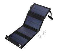 yanwuwa Panel solar plegable de 8 W, 5 V, USB, flexible, pequeño, impermeable, plegable, portátil, para batería de smartphone