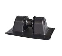 yanwuwa Parches de sujeción de anclajes profesionales, anclajes de rueda, rodillo de fila, barco, soporte de hebilla de cuerda, soporte duradero para bote