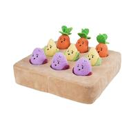 yanwuwa Puzzle Squeaky Potato Juguete de estimulación mental para perros, alfombrillas de patata para perros y estimulación mental