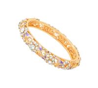 yanwuwa Romance - Cadena de mano de aleación de Zn con diamantes de imitación brillantes, varios colores, decorada, One Size, como se describe