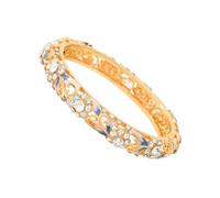 yanwuwa Romance - Cadena de mano de aleación de Zn con diamantes de imitación brillantes, varios colores, decorada, One Size, como se describe