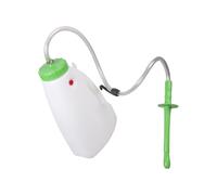 yanwuwa Soporte para biberones de leche de becerro de 4 litros con mango ergonómico y leche de boca larga opaca para soportes de alimentación