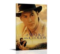 YANXIAOYUOZDS Póster de película A Walk in The Clouds para decoración estética de habitación, 20 x 30 cm, marco estilo 27