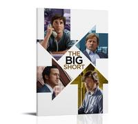 YANXIAOYUOZDS Póster de película The Big Short para decoración de habitación, 40 x 60 cm, estilo marco 3