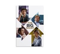 YANXIAOYUOZDS Póster de película The Big Short para decoración estética de habitación, 60 x 90 cm, estilo 3