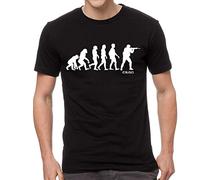 yanyexia Counter Strike Global Offensive Player Darwin Evolution CS go Funny t-Shirt Mens T Shirt
