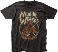 yanyexia Muddy Waters Father of C-h-i-c-a-g-o Blues Fitted T-Shirt