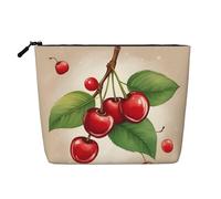 YANYU Bonita bolsa de maquillaje de una sola capa, impermeable, organizador de cosméticos de viaje, gran capacidad, Negro -, Talla única