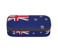 YANYU Nueva Zelanda bandera impresión conveniencia caja 8,3 x 2 x 3.7 pulgadas estilo para bolígrafos lápices artículos pequeños, negro, talla única, Negro 1, One size