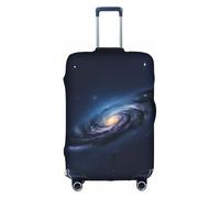 Yanyu Universe Milky Way Galaxy Print - Funda universal para maleta, elástica, lavable, protector de equipaje de viaje para adultos, Blanco, XL