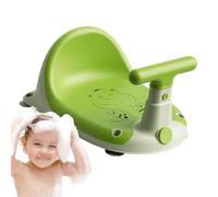 yanzisura Asiento de bañera para bebé, asiento de baño para bebés | Taburete de ducha para niños | Multifuncional Bath Baby Bath Must-Have, sin deslizamiento, lindo asiento de ducha de de motocicleta