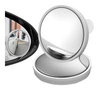 yanzisura Espejo Para Ángulo Muerto,2 Piezas de Retrovisor Auxiliar de | Espejo de Coche Ajustable a 360 Grados para Punto Ciego | Para Estacionamiento Seguridad Garaje SUV Camión