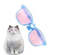 yanzisura Gafas de Sol para Perros y Gatos, Gafas de Sol para Perros, Accesorios para Fotos, Gafas a Prueba de Viento, para Mascotas, Disfraces de para Cosplay, al Aire Libre, Viajes