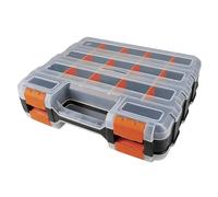 yanzisura Organizadora De Tornillos,34 Compartimentos Contenedor Doble Cara | De Almacenamiento Para Tornillos Y Pernos,para Tuercas Abalorios Joyería Electrónicos Taller Garaje Hogar Electricistas