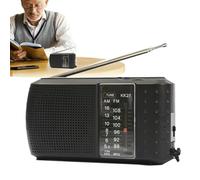yanzisura Radio Portátil | Radio Am/FM con Altavoz Mono y Sintonizador de Aguja,Equipo Electrónico con Sonido Nítido para Viajes por Carretera, Escuela y Viajes de Negocios