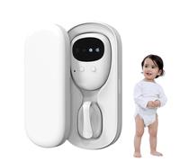 yanzisura Sensor de orina nocturno, alarma inalámbrica para enuresis | Alarma de enuresis recargable - Alarma de orina recargable con sonido fuerte y vibración fuerte para aprender a ir al baño