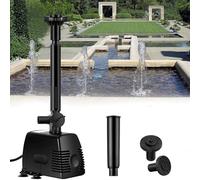 YAOBLUESEA Bomba Sumergible Bomba de Fuente Estanque Exterior Bomba Fuente de Agua Jardin Bomba de agua Para Fuente Filtro Estanque Exterior UV Bomba Sumergible de ECO 1000 L/h 22W