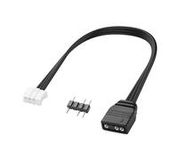 YAODHAOD Adaptador de controlador de ventilador ARGB de 5 V a 4/6 pines, 2 unidades, compatible con Coolmoon EZDIY-FAB Pirate Ship RGB Fan Hub, otros ventiladores de PC de 4 a 6 pines y dispositivos