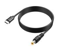 YAODHAOD Adaptador USB C a CC, cable disparador PD con 10 puntas de conector, cable de alimentación USB a CC, adecuado para la alimentación de varios dispositivos de CC de fuentes de alimentación PD