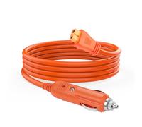 YAODHAOD encendedor de cigarrillos en XT60 DC 12V/24V 14 AWG 2M, cargador de coche XT60 Cable de carga KFZ cargador de coche para Jackery Bluetti Anker GRECELL panel solar generador solar RV