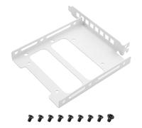 YAODHAOD Soporte de montaje para panel trasero de ranura PCI de 2.5 pulgadas/3.5 pulgadas, 2 soportes de bandeja convertidora de disco duro interno SSD a PCI (ranura PCI de 3.5 pulgadas, 13.7 cm)