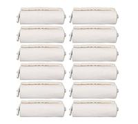 YAOGOHUA 12pcs Hair Heat Insulation Cotton Soft Breathable Portable Hair Heat Foam Pad for Salon Home
