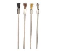 yaogohua 4pcs Scratch Brush Pen Set Fiberglass Nylon Tip Rust Remover Brush Pen for Jewelry Circuit Boards