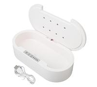 YAOGOHUA Caja UV con Difusor de Aroma Limpiador Ultravioleta de Transmisión de Voz Multifuncional para Herramientas de Uñas de Joyería de Teléfono Celular 9W