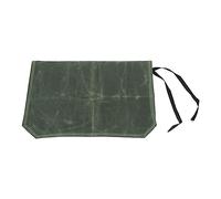 yaogohua Camping Utensil Bag Canvas Cookware Knife Storage Bag Portable Tools Travel Bag for Outdoor BBQ (Green)