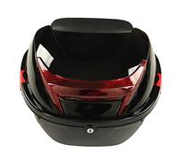 yaogohua Motorcycle Rear Top Box Motorbike Tail Trunk Storage Case Waterproof Lockable For Autocycle